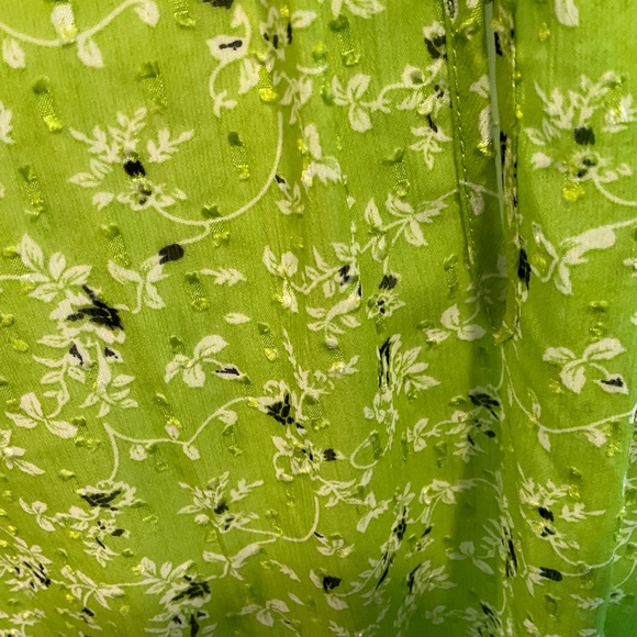 RACHEL  ZOE Sleeveless Top Green Size Large - Picture 10 of 10